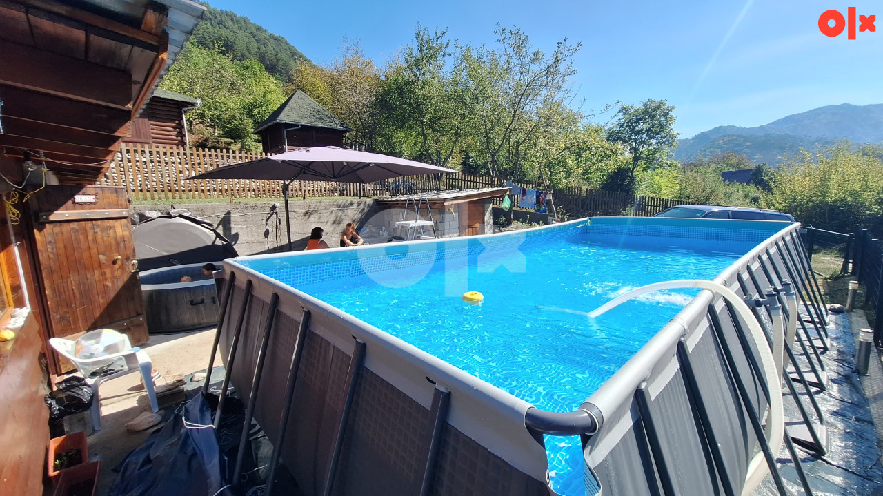 Prodajem vikendicu sa bazenom i jacuzzi-em, Glavatičevo, Konjic