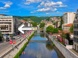 Salonski stan u centru Sarajeva 154m2