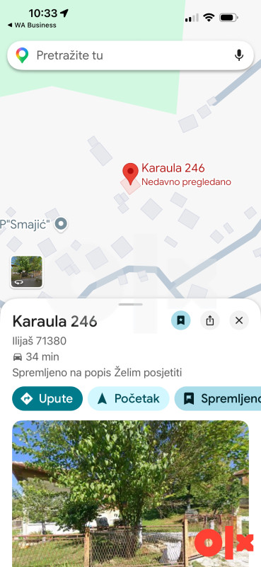 Kuća / Vikendica, vocnjak, K Sarajevo Ilijas 21