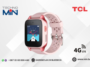 TCL Movetime MT46X Pink Dječiji pametni sat 1.3" 4G GPS SOS
