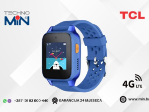 TCL Movetime MT46X Blue Dječiji pametni sat 1.3" 4G GPS SOS