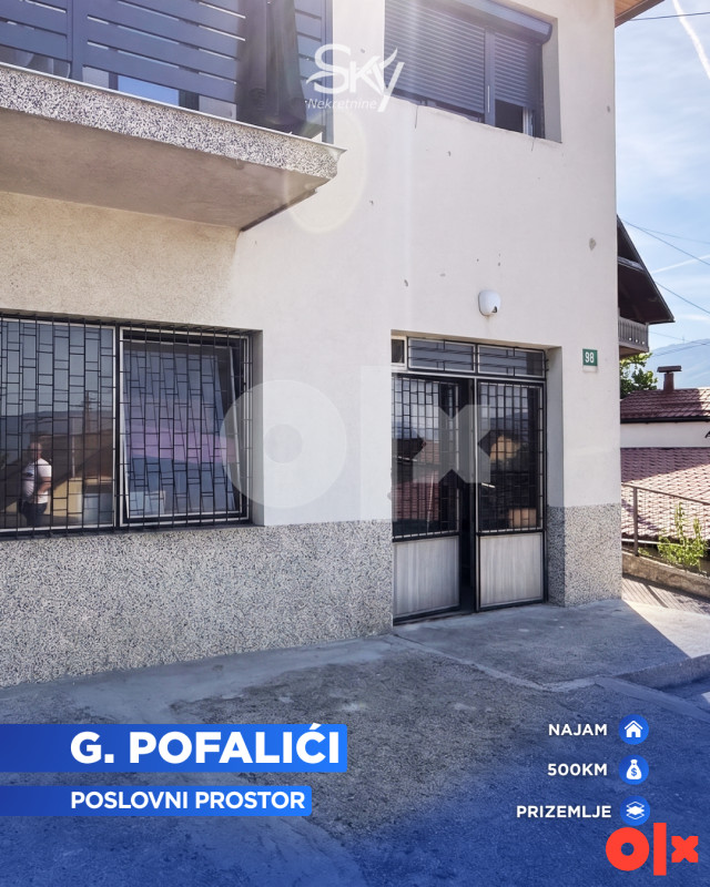 Poslovni prostor Sarajevo, Gornji Pofalići, 30m2 I SKY NEKRETNINE
