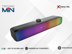 X-trike me SK-605 3W gaming soundbar zvučnik