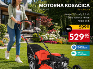 Scheppach motorna kosačica kosilica trimer MS161-46 3.5 KS