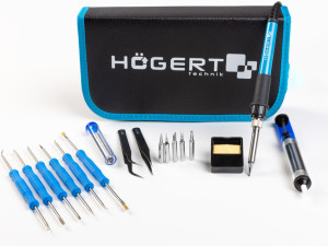 HOEGERT set za lemljenje 60W 220V - 34411