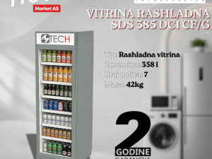 MTECH Rashladna vitrina SDS 385 DC 1 CF-G