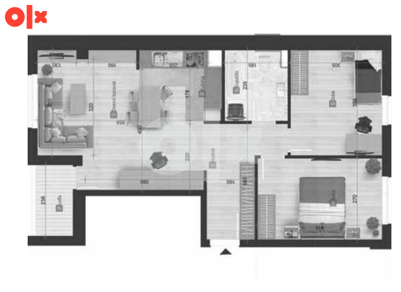 Stan Banja Luka 59m2 2