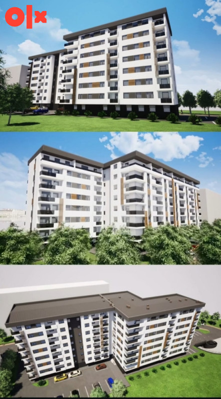 STAN U IZGRADNJI 47.83 m2 U BORIKU-NOVO NASELJE UZ VRBAS
