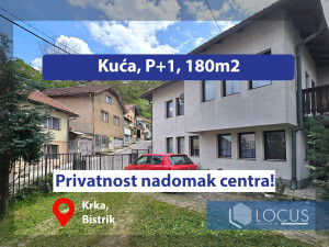 LOCUS: Kuća na parceli 469m2 u početku nas. Bistrik