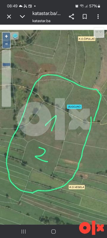 Zemljište Bugojno 15000m2 2