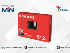 ADATA XPG Gammix S55 512GB SSD 5000/3800MB/s + RISER Adapter SSD