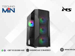 MS ARMOR V725 Gaming kućište Midi Tower, ATX, 4x ARGB, USB 3.0