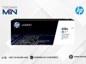 HP Toner W2001A 658A Cyan 6000 stranica