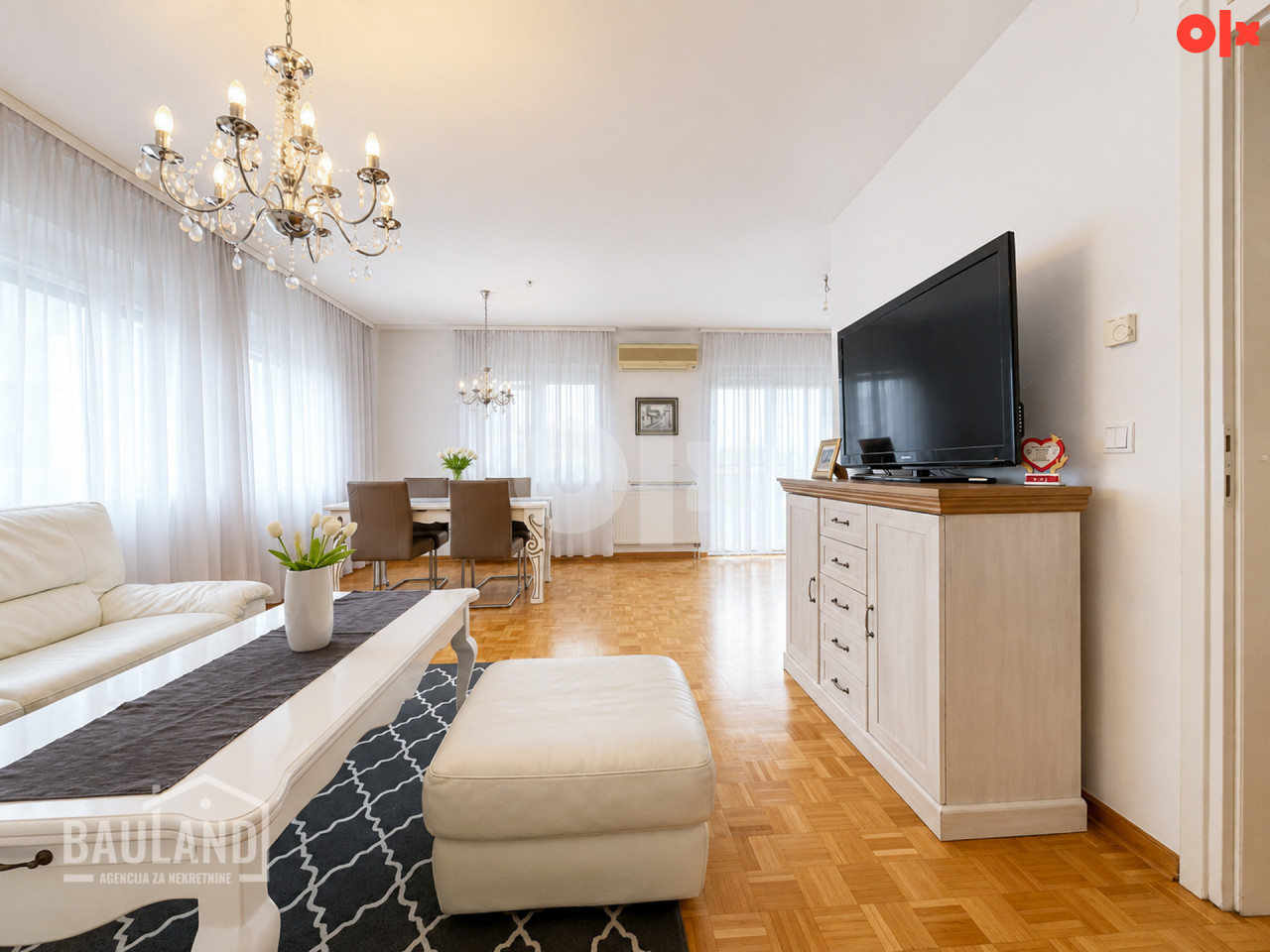 BAULAND/ Prostran trosoban stan 79,37m2 /Stup Ilidža