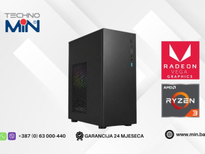 TM Office # 57 - Ryzen 3 3200G, 8GB, 256GB NVMe SSD, Win 11 Pro