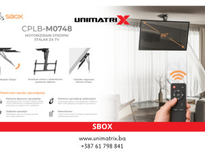 Stropni Stalak za TV Motorni SBOX CPLB-M0748