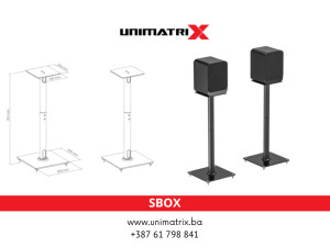 Stalak za Zvučnik SBOX SB-76L