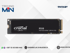 Crucial P310 500GB SSD NVMe M.2 PCIe 4.0 6600/3500MB/s