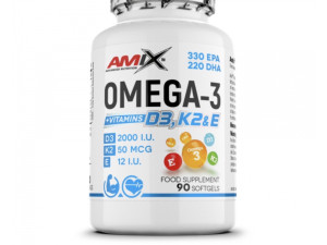 Amix Omega 3 D3+K2+E (90softgel)