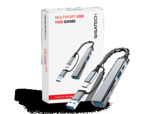 USB hub Gigatech GH400, multiport