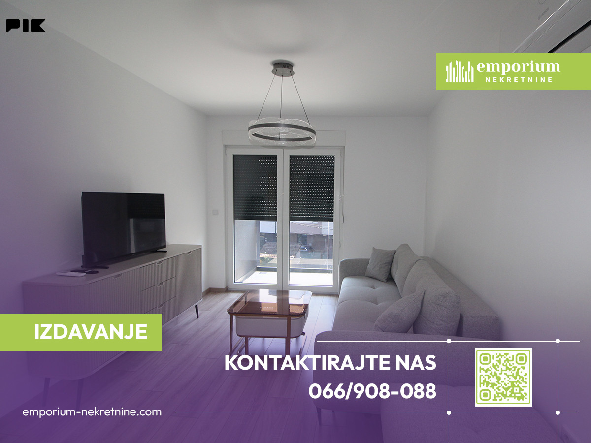Moderno uređen jednoiposoban stan na Bulevaru, 41 m2 ID: 602b/ENI