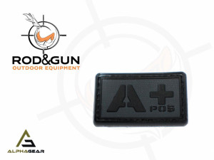 ČIČAK PATCH 3D PVC - KRVNA GRUPA A+ / ALPHA GEAR