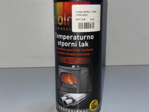 SPREJ TEMP. CRNI 600c