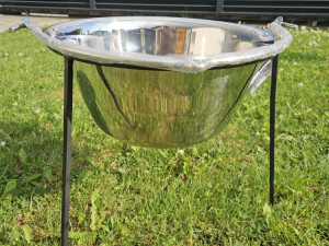 INOX KOTLIC 10 LITARA SA NISKIM OKOVOM