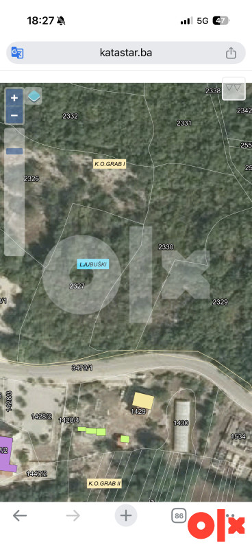 Građevinsko Zemljište Ljubuški - Grab 3888m2 3