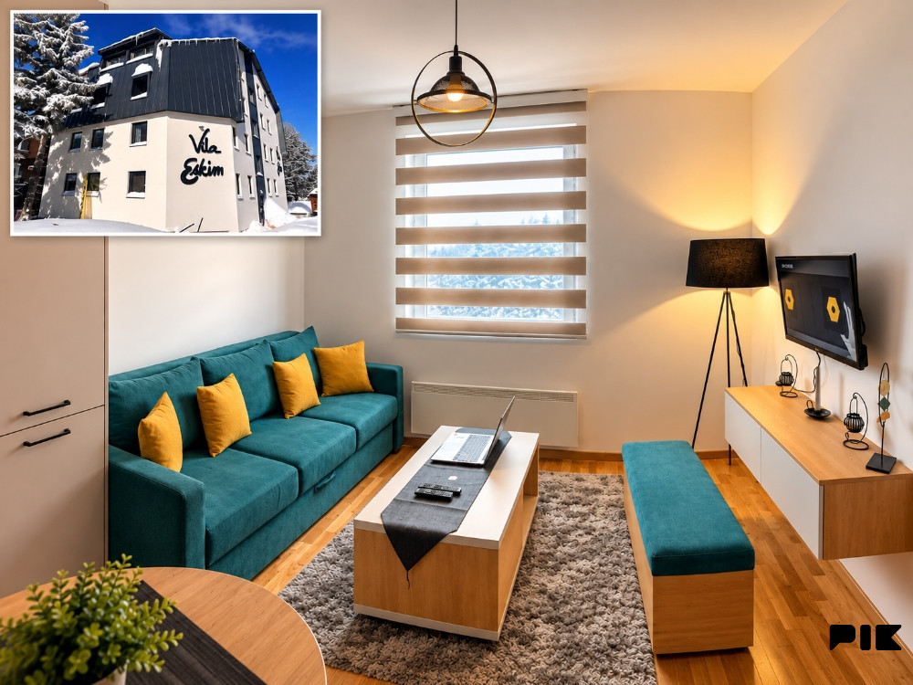 Prodaja: Jahorina Apartman 29 m2 Vila Eskim, odmah uz ski stazu