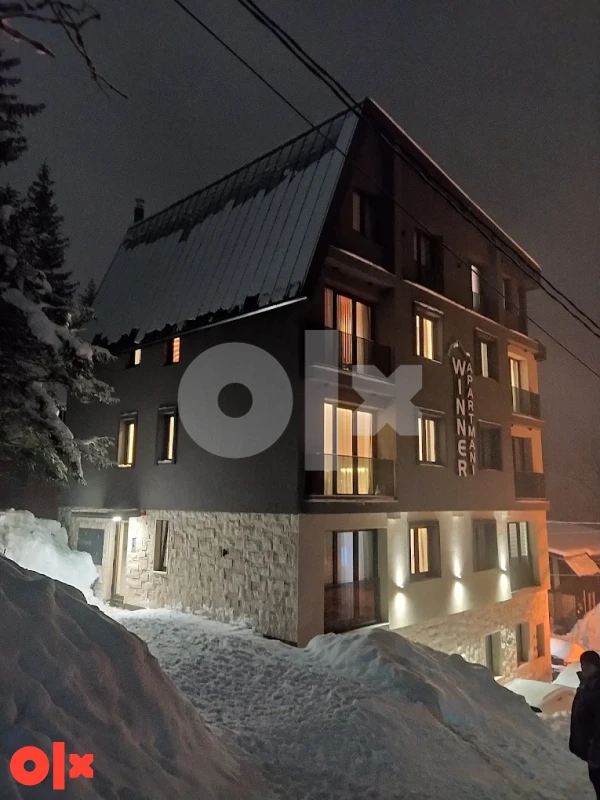 Apartman Jahorina 33m2, restoran, prodavnica, 15m od staze