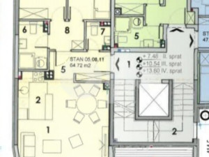 TROSOBAN STAN, 64,72m2, CENTAR BL photo 2