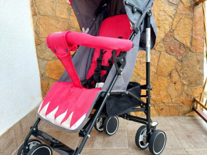 DJECIJA KOLICA Bebe  KISOBRAN  BELA BABY SHARK