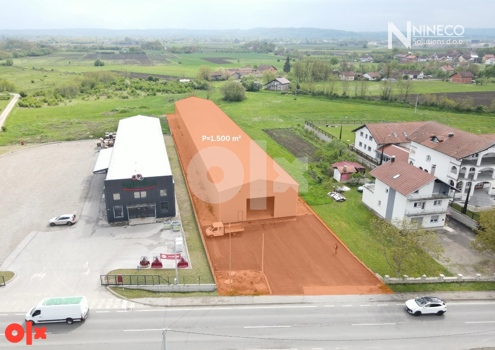 POSLOVNO-SKLADIŠNI OBJEKAT - MAHOVLJANI - LAKTAŠI - 1.500 m2 2