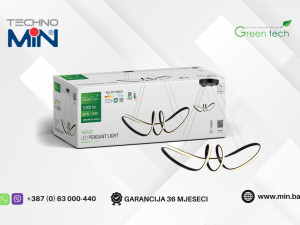 GREEN TECH Smart visilica 60W 2700K-6500K Dimabilna + Daljinski