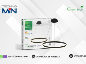GREEN TECH Smart visilica 94W 2700K-6500K Dimabilna + Daljinski