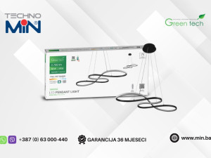 GREEN TECH Smart visilica 54W 2700K-6500K Dimabilna + Daljinski