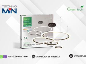 GREEN TECH Smart visilica 125W 2700K-6500K Dimabilna + Daljinski