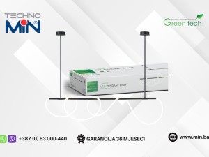GREEN TECH Smart visilica 100W 2700K-6500K Dimabilna + Daljinski