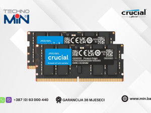 Crucial 64GB Kit (2x32GB) 6400MHz DDR5 CL52 SO-DIMM RAM