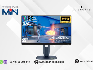 Gaming monitor Alienware AW2525HM 210-BRYJ 24.5" IPS FHD, 320Hz