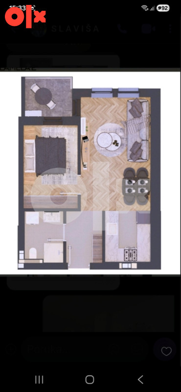 PREMIJUM STAN U NOVOM BORIKU 42,34 M2 KOMPENZACIJA 2