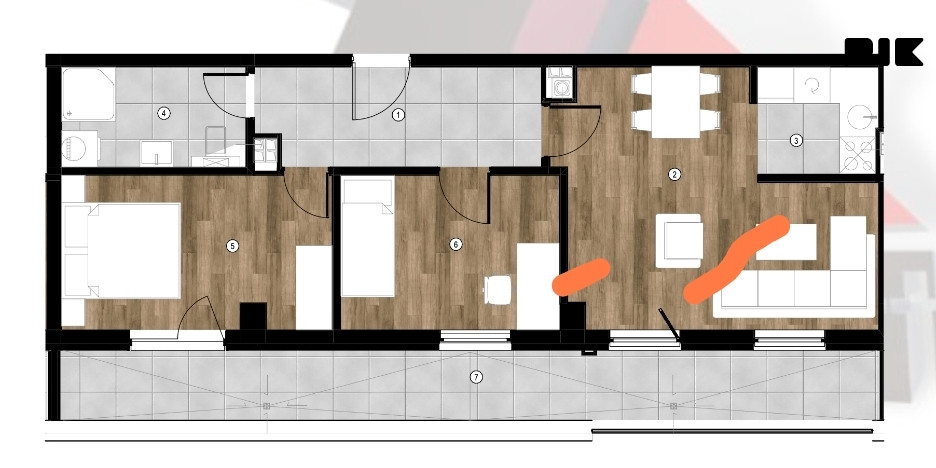 PREMIJUM STANOVI U NOVOM BORIKU OD 45, 50 i 63M2 photo 5