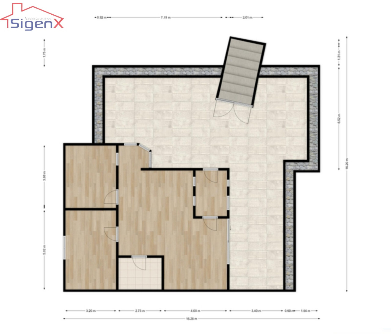 Poslovni prostor Sarajevo - Centar/ Nova Breka - Dvorište 109m2 25