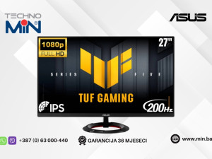 Gaming monitor ASUS TUF VG279Q5R 27" Fast IPS FHD, 200Hz, 0.3ms