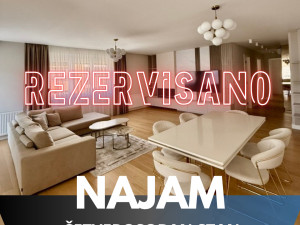 Iznajmljuje se LUX četverosoban stan, naselje Nova Varoš