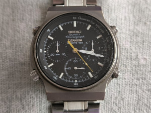 Seiko Titanium Sports 100 Chronograph muški kvarc sat