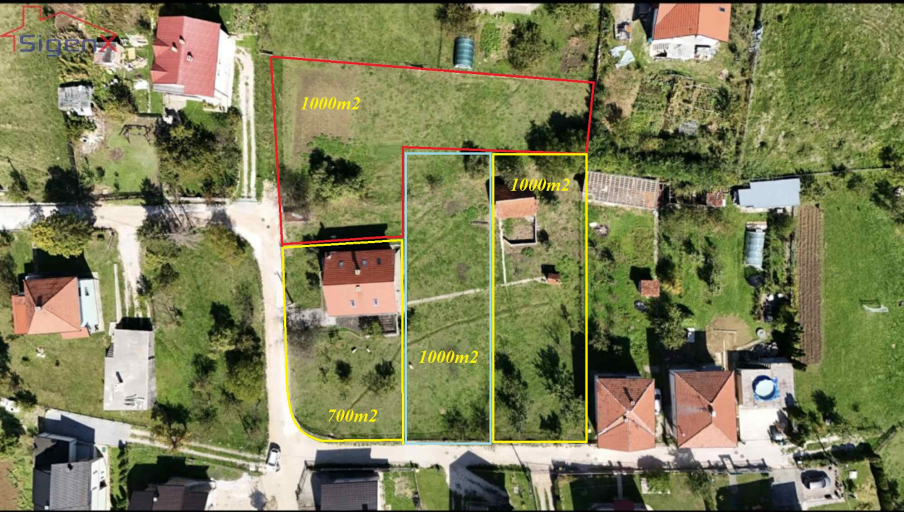 Zemljište Vogošća/ Hotonj/ 1000m2