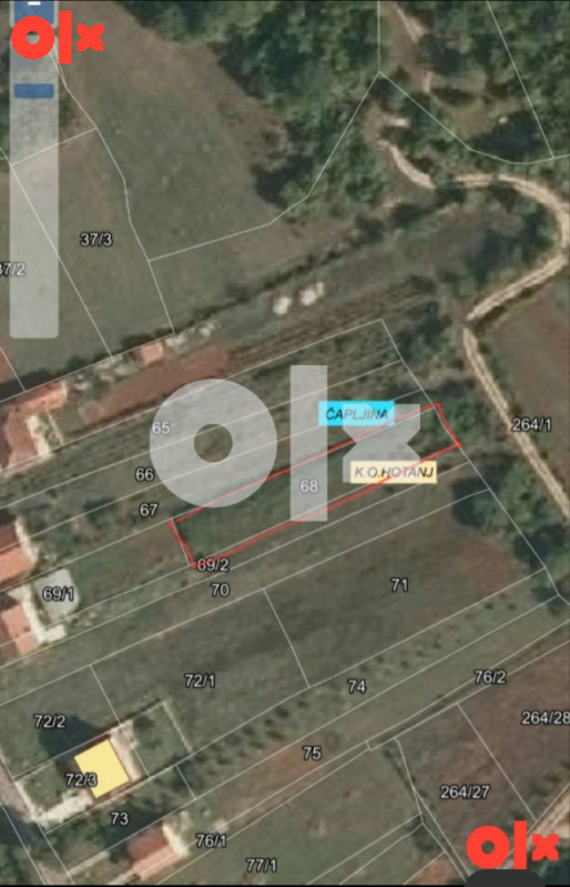 Zemljište / Plac Čapljina (Hotanj) - 756 m2 2