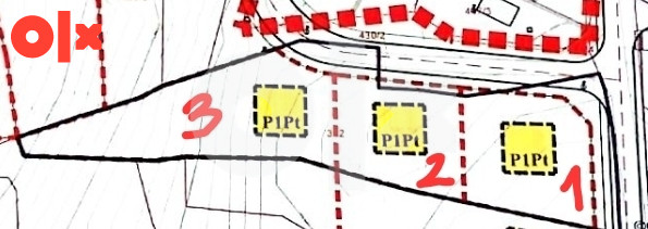 3 parcele Bojnik Sarajevo - 2.301 m2 ukupno - Vlasnistvo 1/1 10